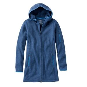 L.L.Bean Sweater Fleece Coat Size S